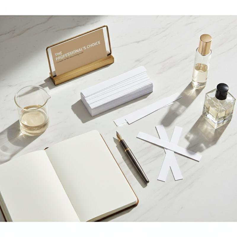 Perfume Fragrance Lab - 100pcs 130x15mm Perfume Sampling Strips Essential