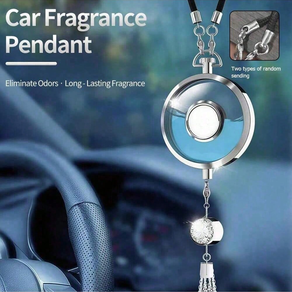 Perfume Fragrance Time - 1PC Car Aromatherapy Pendant Car Perfume