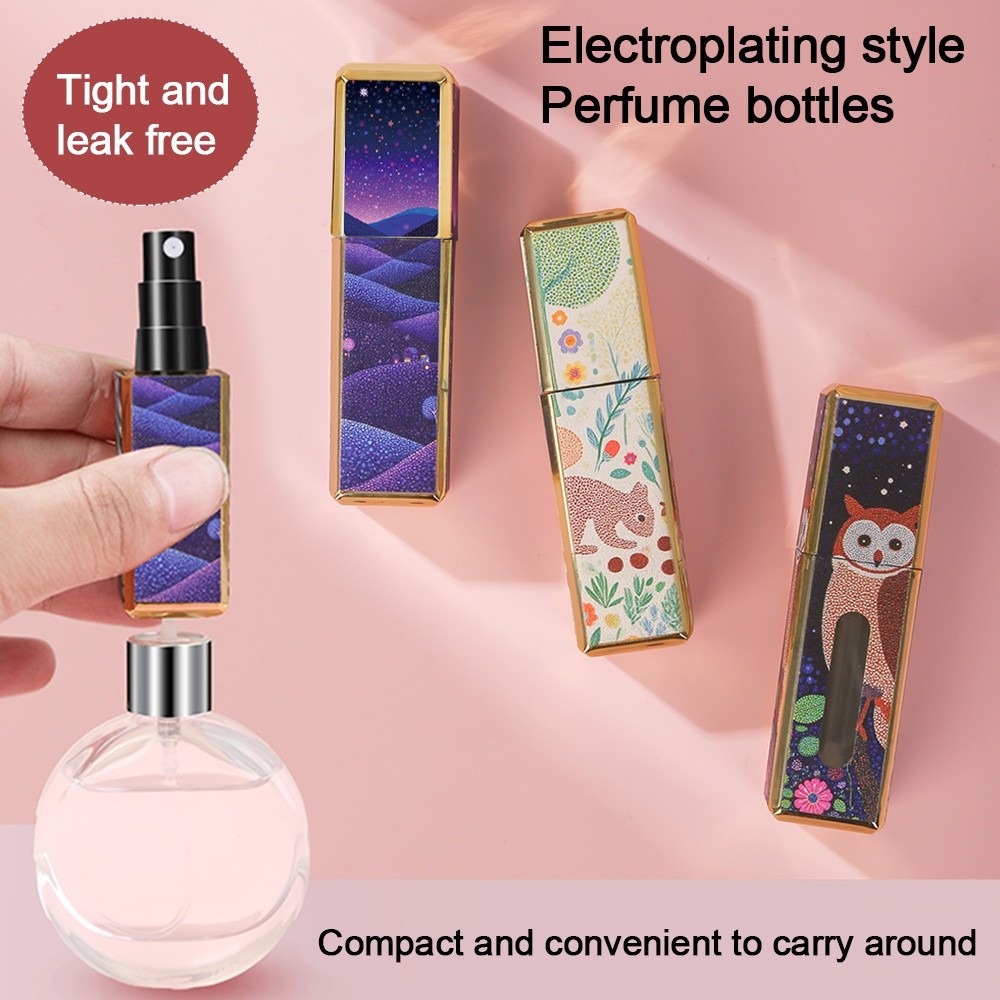 Fragrance Atomizer Pump - New 5ml Mini Perfume Bottle Refillable