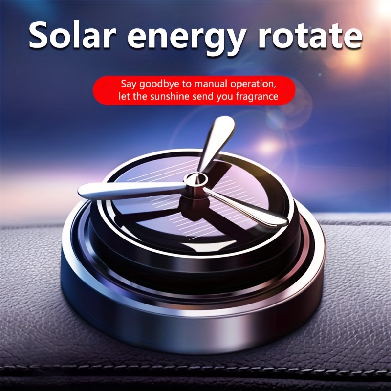 Perfume Fragrance Time - Car Solar Rotating Perfume Diffuser Car