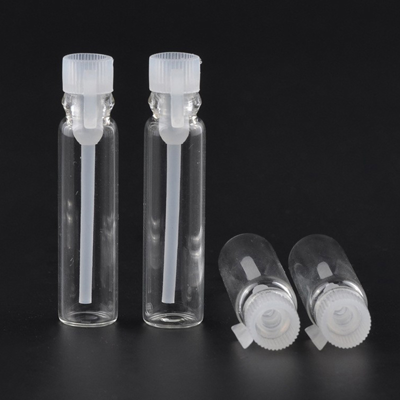 10PCS 1/2/3 ml Empty Mini Glas - Perfume Fragrance Lab ulasan dan harga