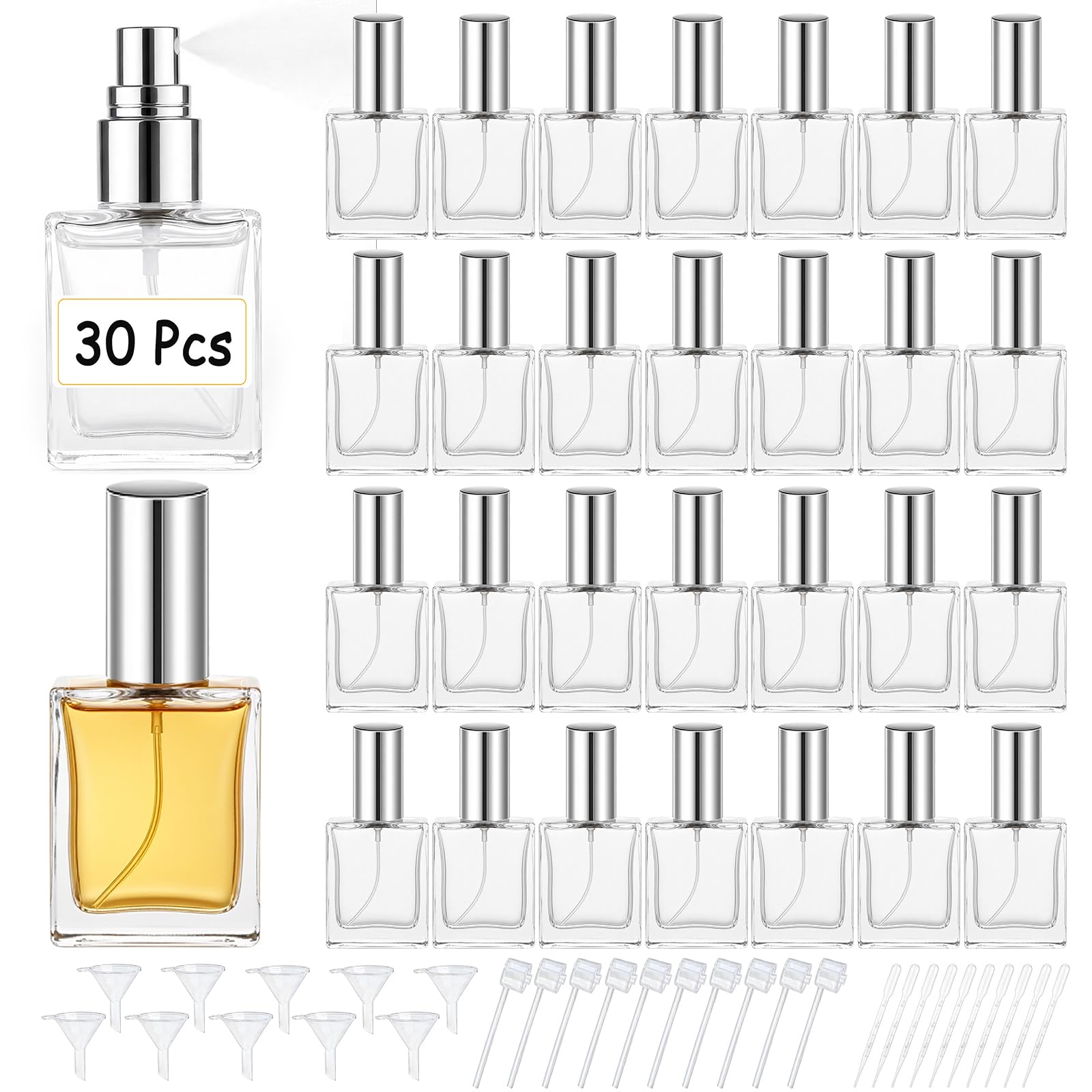 High quality 30 15ml clear gla - Oud Perfume Spray ulasan dan harga