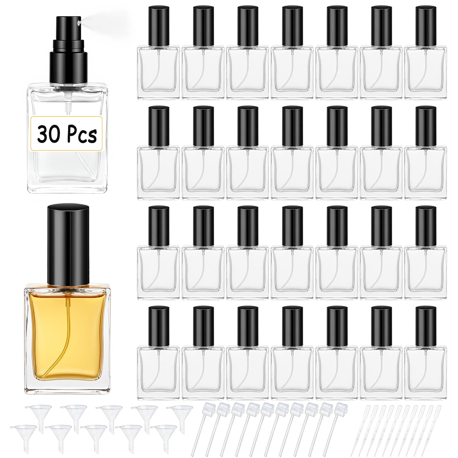 High quality 30 15ml clear gla - Oud Perfume Spray ulasan dan harga