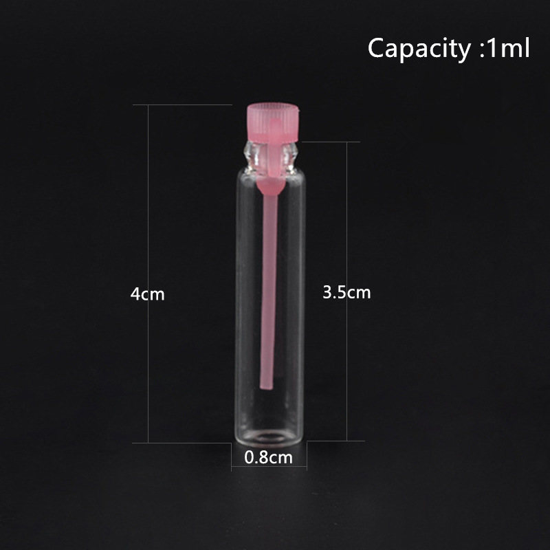100pcs 1/2/3ml Glass Vials Sma - Perfume Fragrance Lab ulasan dan harga