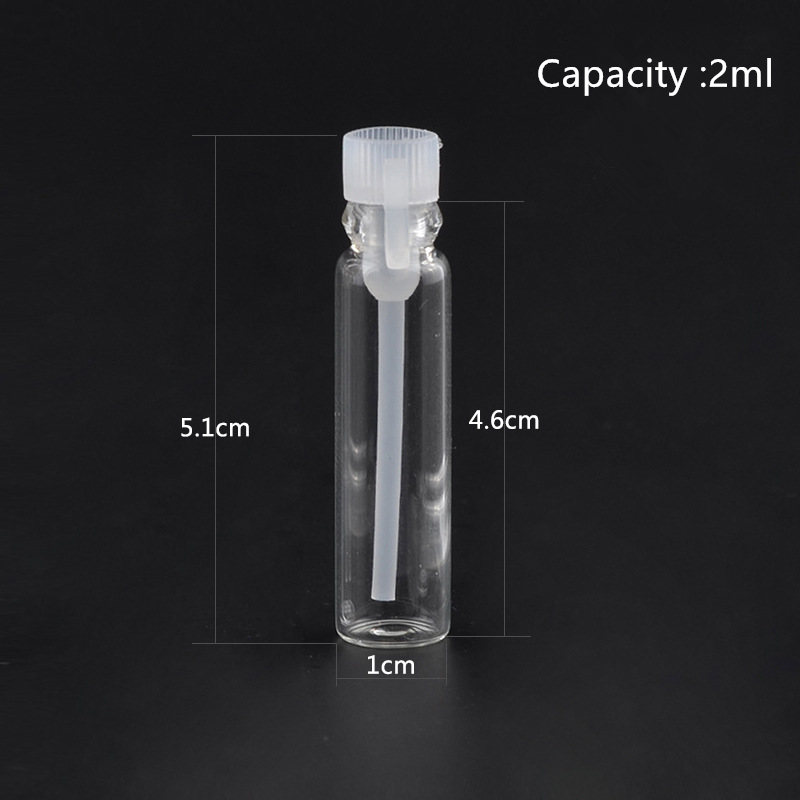100pcs 1/2/3ml Glass Vials Sma - Perfume Fragrance Lab ulasan dan harga