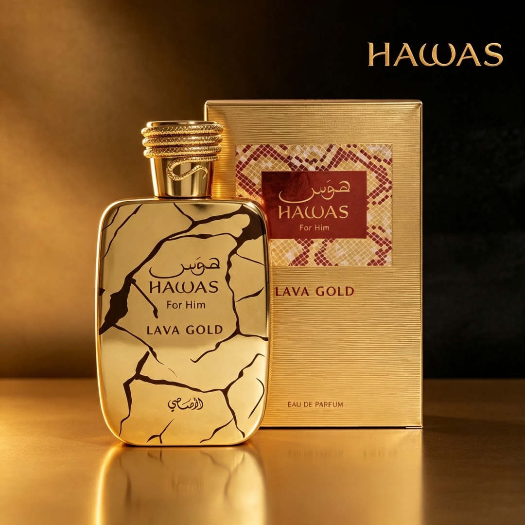 Hawas Lava Gold by Rasasi 100m - Perfume Xeryus ulasan dan harga