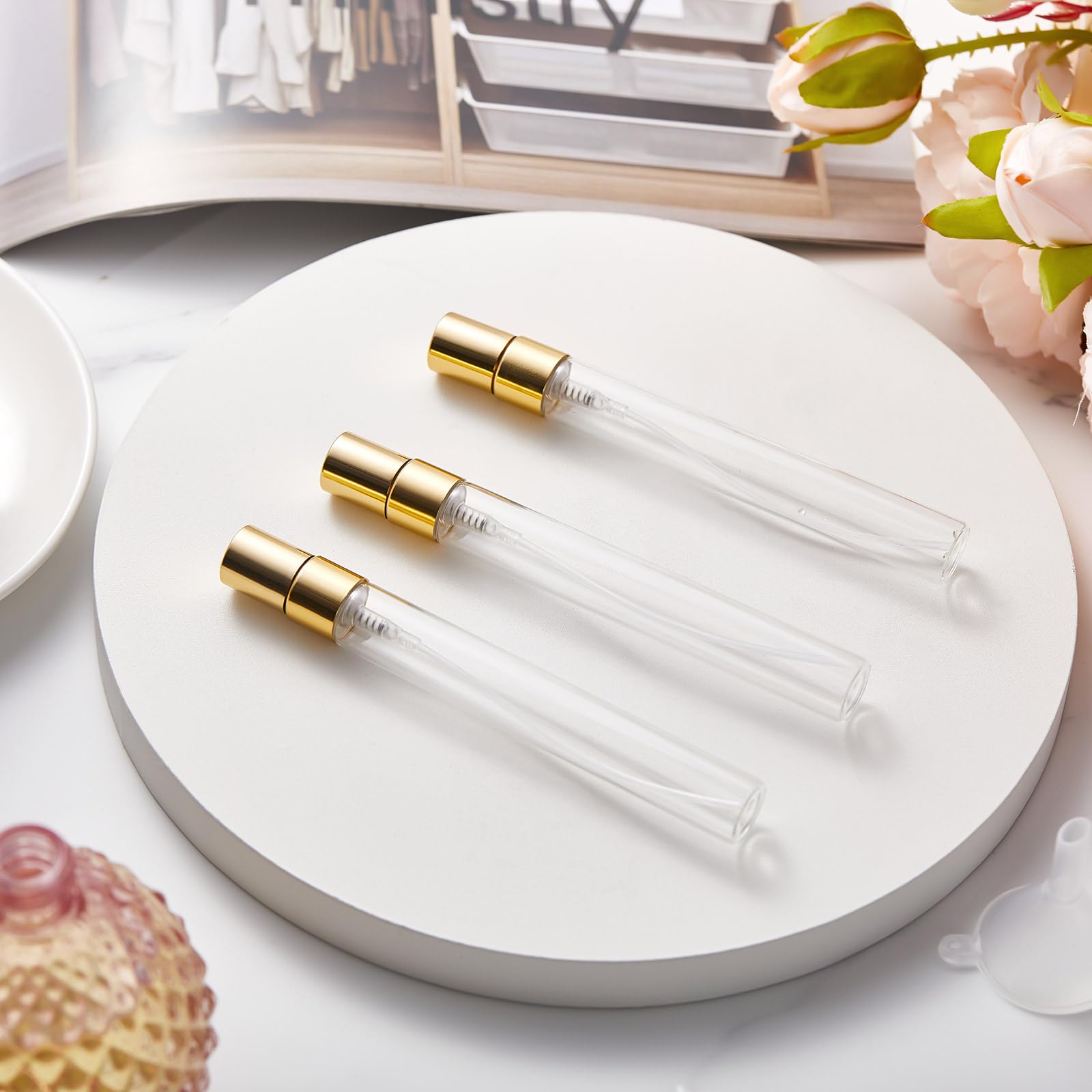 60pcs mini transparent perfume - Fragrance Atomizer Pump ulasan dan harga