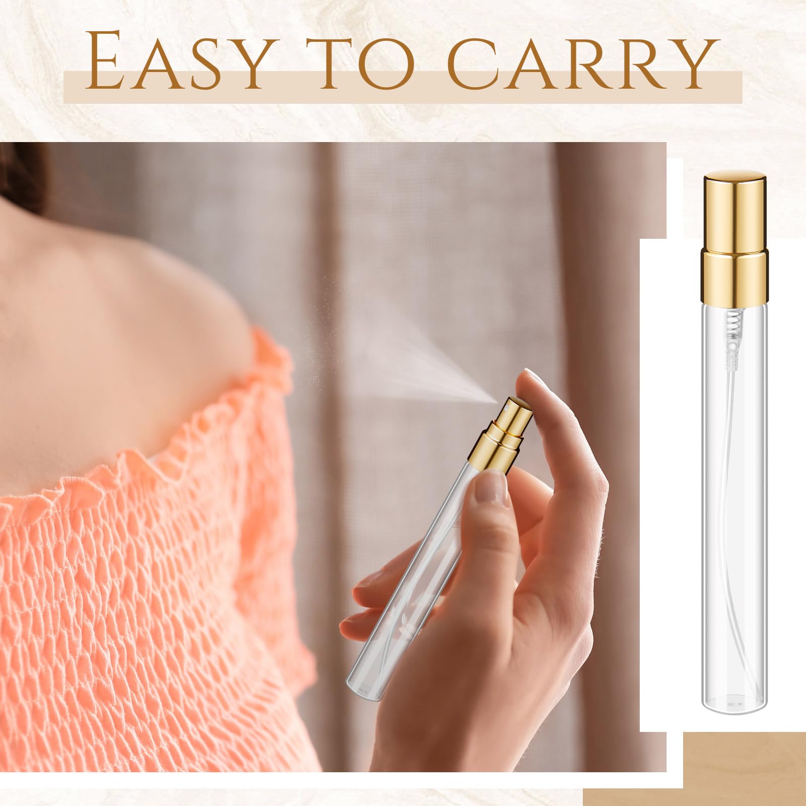 60pcs mini transparent perfume - Fragrance Atomizer Pump ulasan dan harga