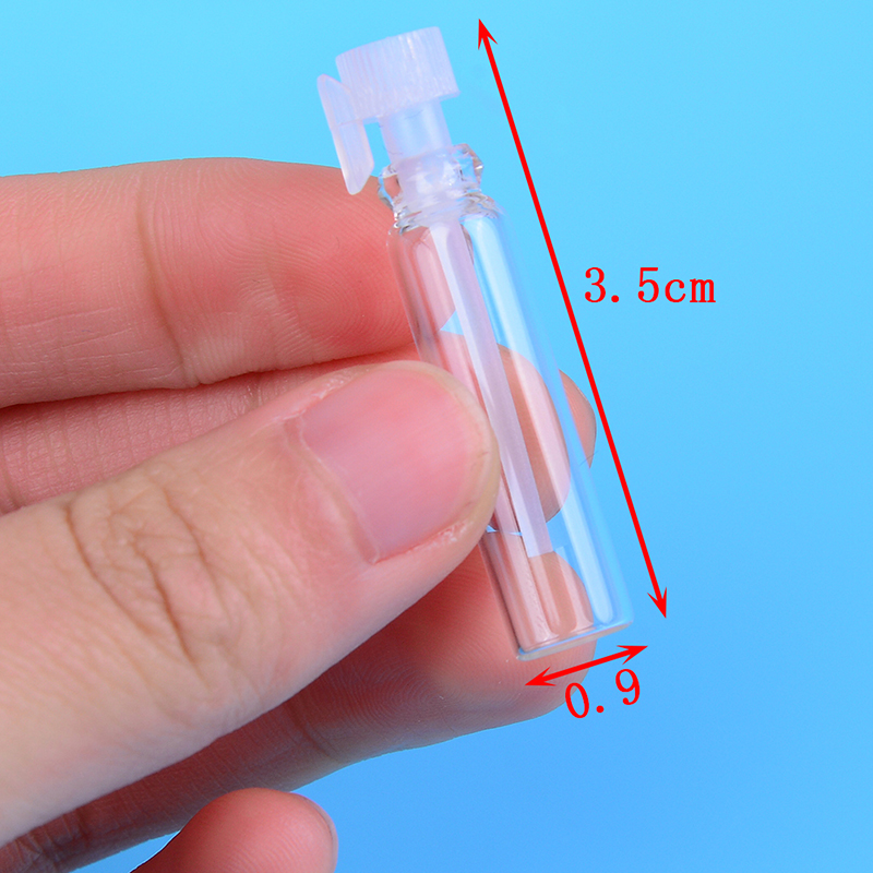 (N) 50pcs Mini Glass Perfume S - Perfume Fragrance Lab ulasan dan harga